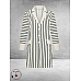 Plus Basics Blazer Long Jacket Breton Stripe